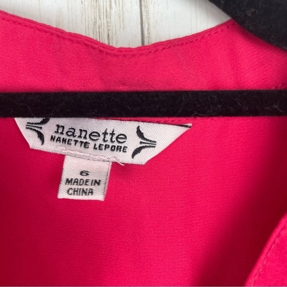 NWT NANETTE LEPORE  Waist Tie Sleeveless Dress in Monticello - Picture 6 of 10